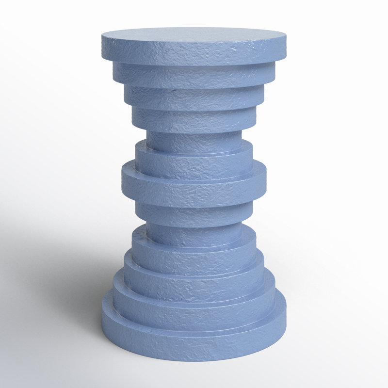 Table d'appoint Cynthia, Bleu