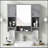 Modern 35'' X 28'' Modern Wall Mounted Bathroom Storage Cabinet, Bathroom Wall Cabinet With Mirror, Medicine Cabinet With Towels Bar-1805880867