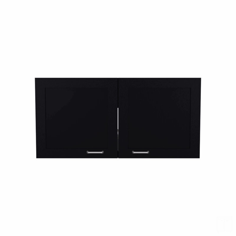 Wall Cabinet, Kitchen, Black