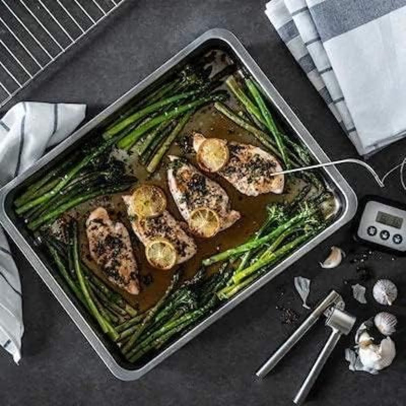 Belfry Kitchen Rhine Stainless Steel Roasting Pan