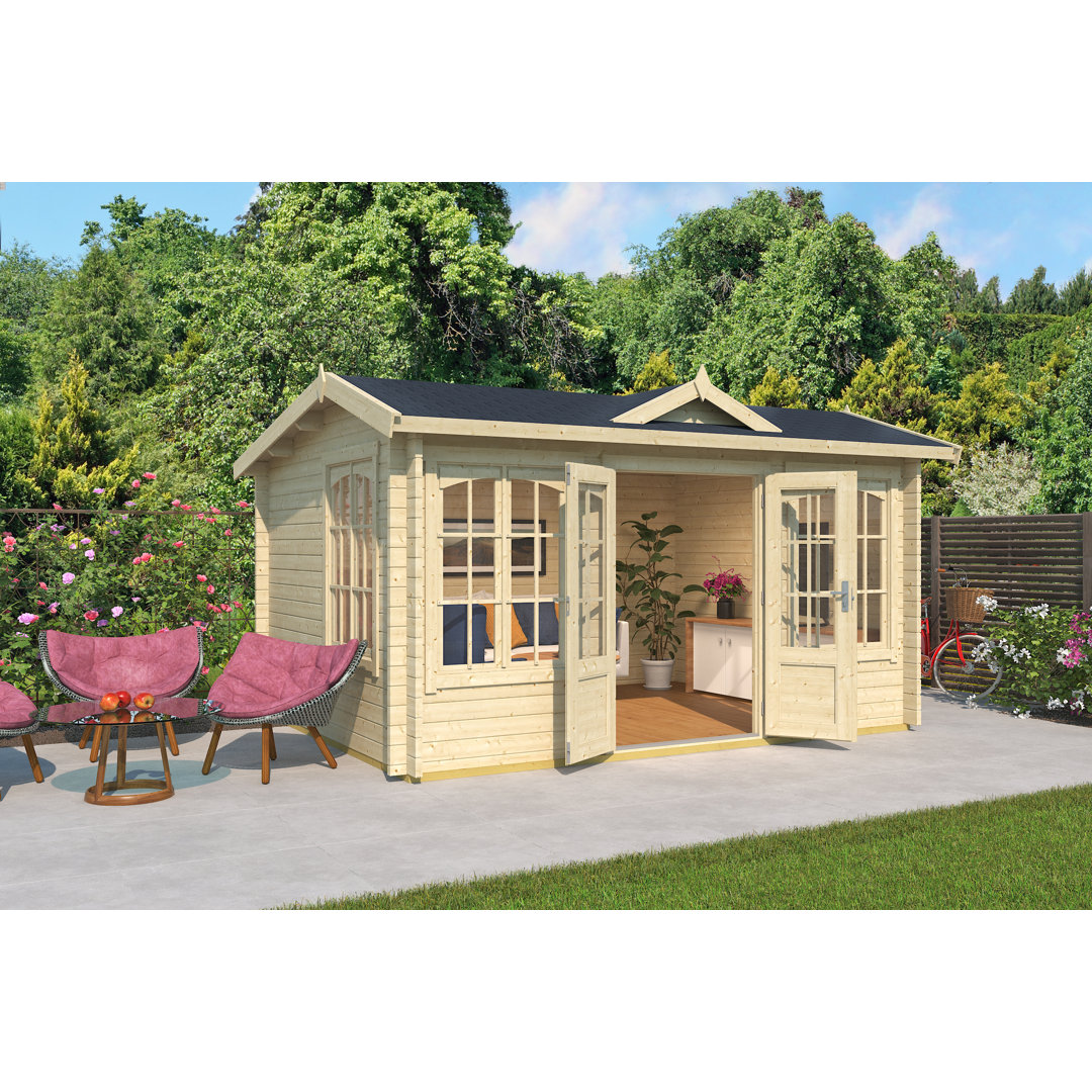 Lasita Windsor Premium Log Cabin With Double Glazing (44mm)