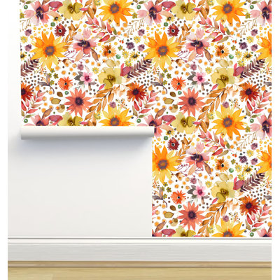 Rouleau de papier peint L 12 pi x l 2 pi Ninola Designs