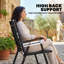 Foldable Outdoor Patio Dining Armchair-55606318