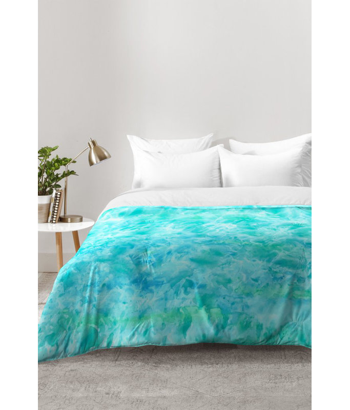 Ensemble d'édredon Sparkling Sea, Édredon pour très grand lit + 2 très grandes ta