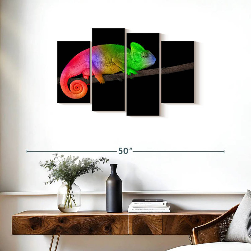 Brampt Rainbow Chameleon, 22'' H x 36'' W
