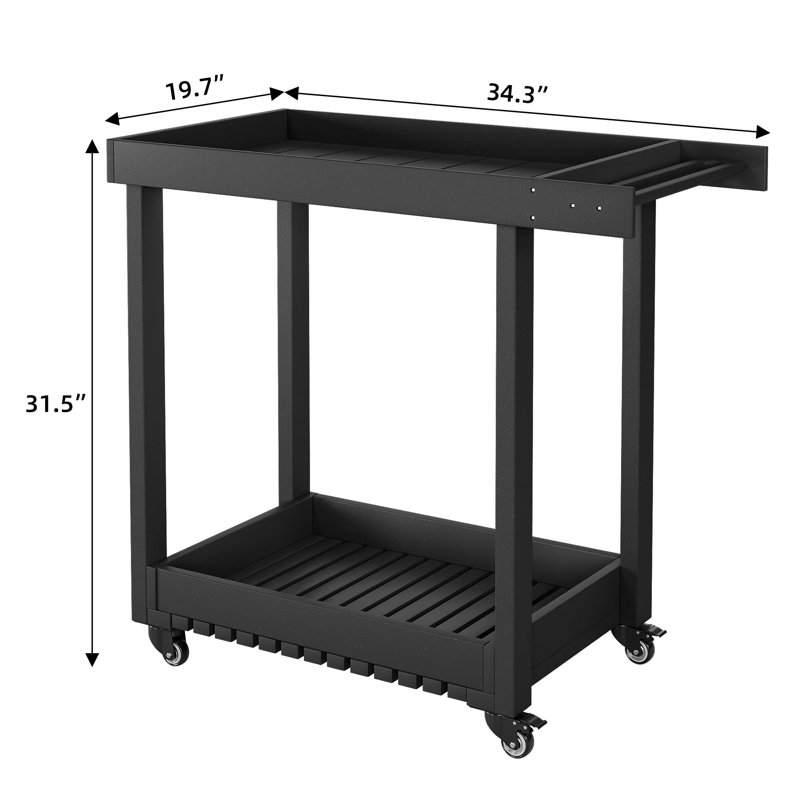 Chariot utilitaire Senfot, Noir