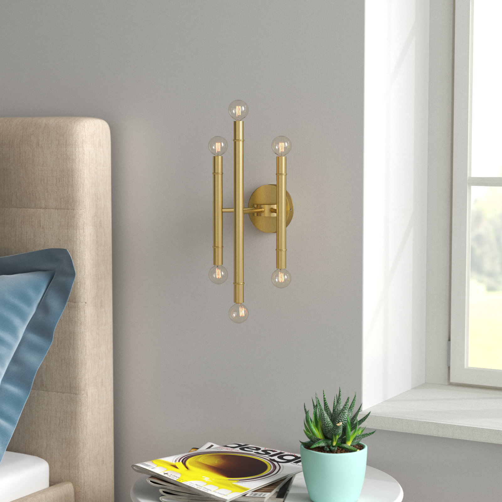 Hammons 6-Light Armed Sconce