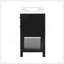 Ensemble de meuble-lavabo simple 30 po avec 5 tiroirs, ensemble de meuble-lavabo autoportant avec cadre en bois massif 30 po-74089451