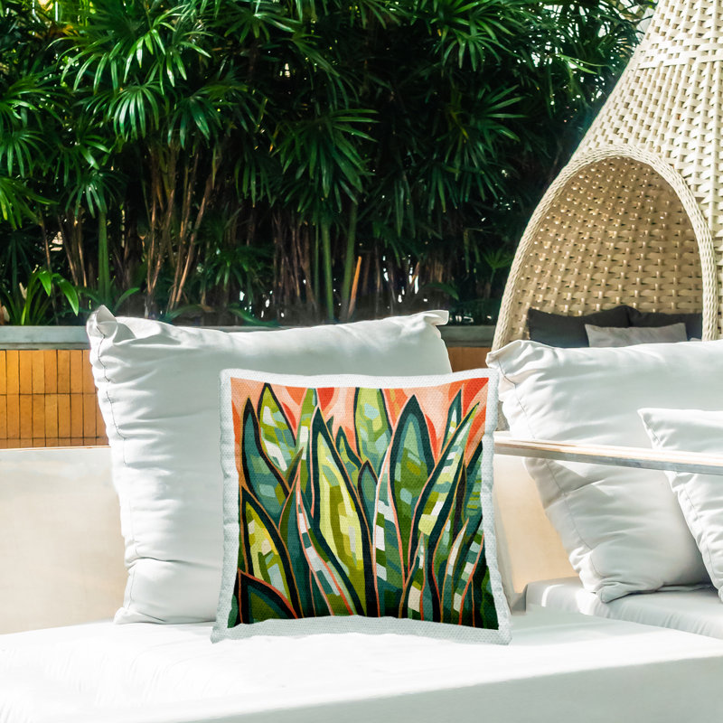 Coussin intérieur/extérieur Floral