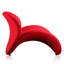 Chaise d'appoint rembourrée en métal Rosebud-2062759299