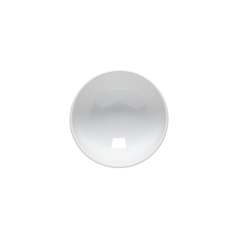 Friso Handmade Fine Stoneware Dining Bowl, White