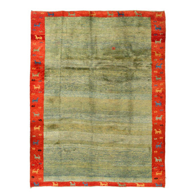 Fine Hand Knotted Persian gabbeh 8'X 10'7"
