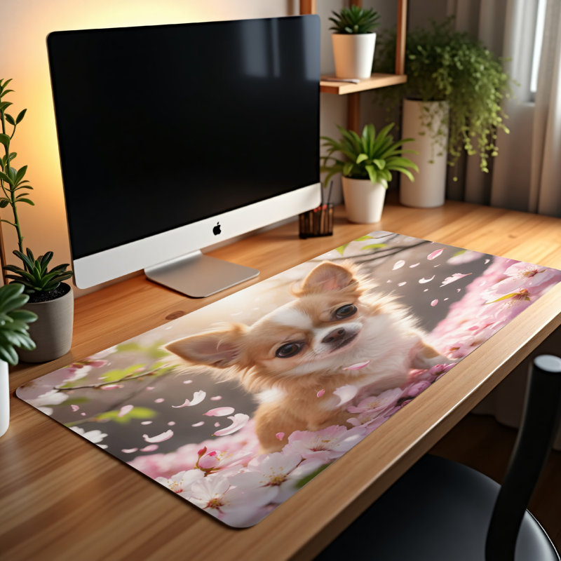 Polyester Desk Pad, 23.6x13.8