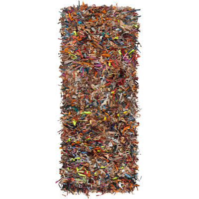 Tapis en cuir Godsey