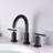 Widespread 2 Handles Bathroom Faucet with Water Supply Lines-1444180104-1460934843