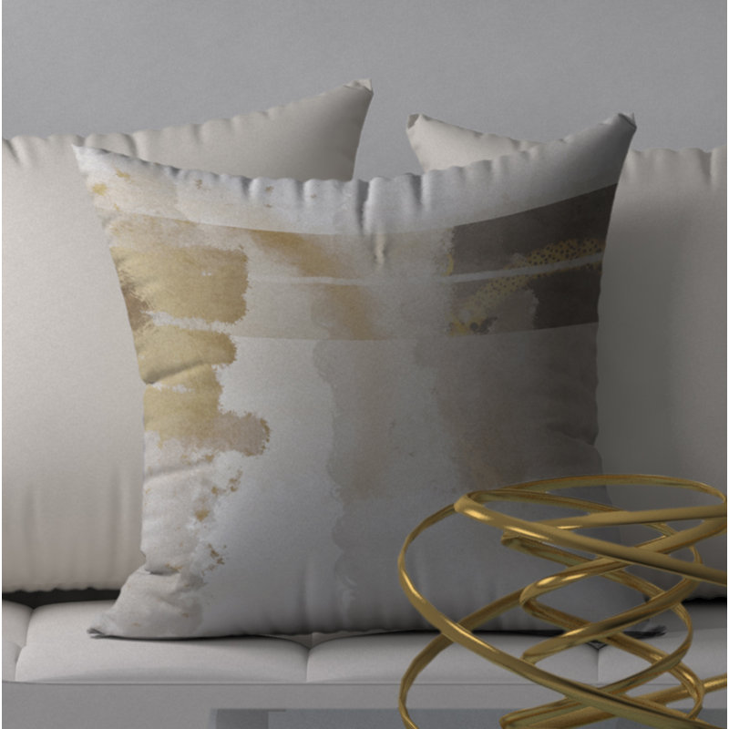Reversible Throw Pillow, 24" x 24"