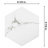 Timeless Hex Calacatta 8-5/8" x 9-7/8" Beveled Porcelain Patterned Wall & Floor Tile