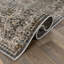 Tapis d'intérieur gris foncé Vintage Border-1741507916