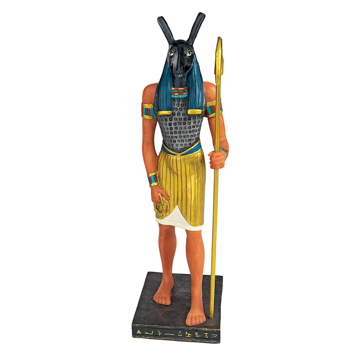 seth egyptian god statue