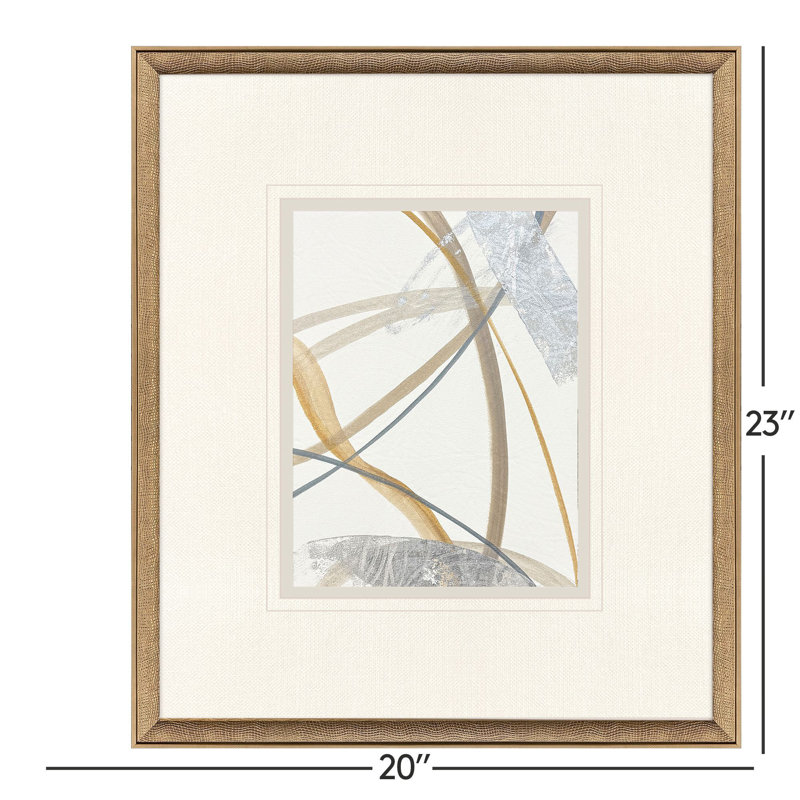 «Crossing Paths II», art encadré