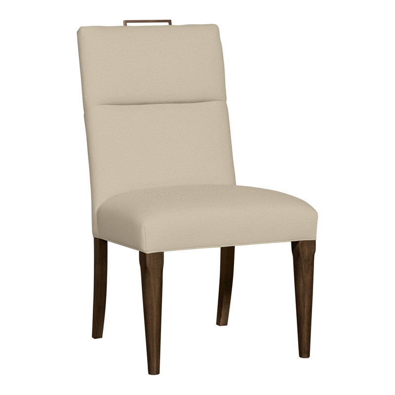 Brattle Road By Thom Filicia 20'' H Dining Chair, Havana, Tuck Linen
