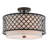 Mance Fabric Semi Flush Mount-552080577-552080582
