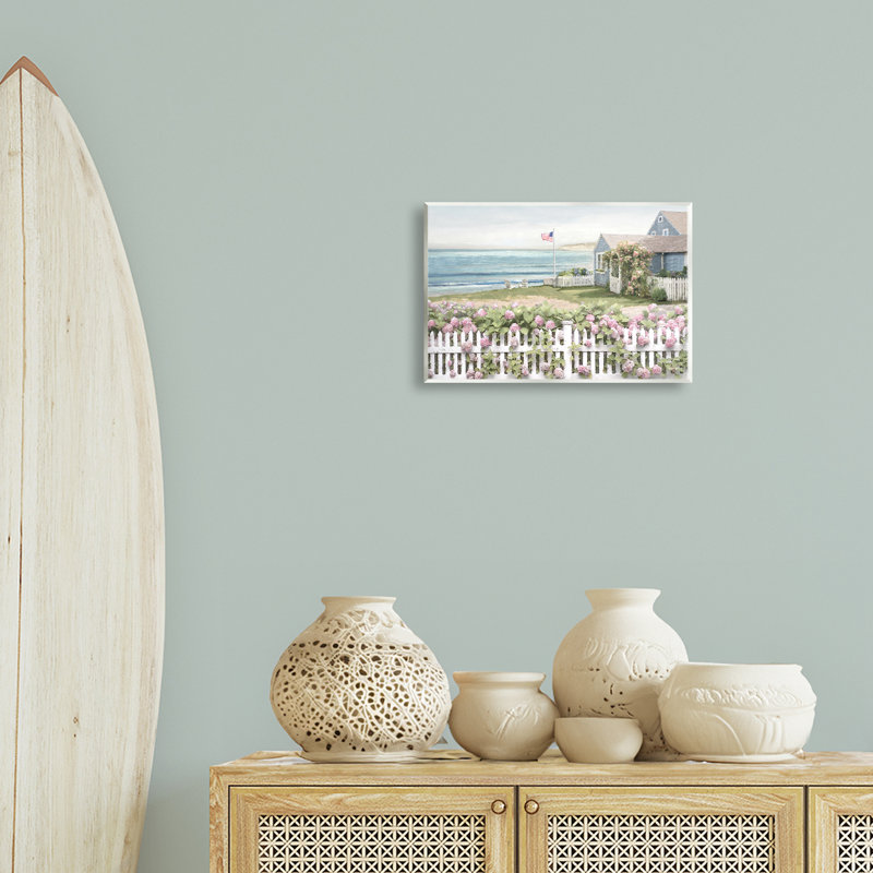  "Coastal Bay Cottage" par Amber Sterling, H 10 po x l 15 po