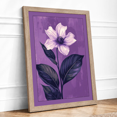 Pale Bloom Botanical - Framed Print