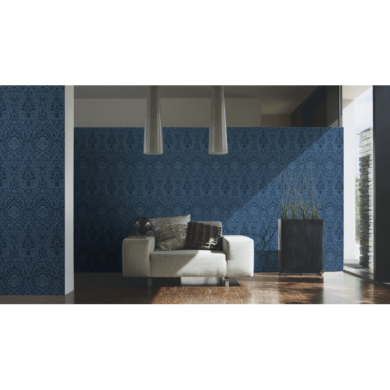 Woods 10.05m x 53cm Wallpaper, Blue