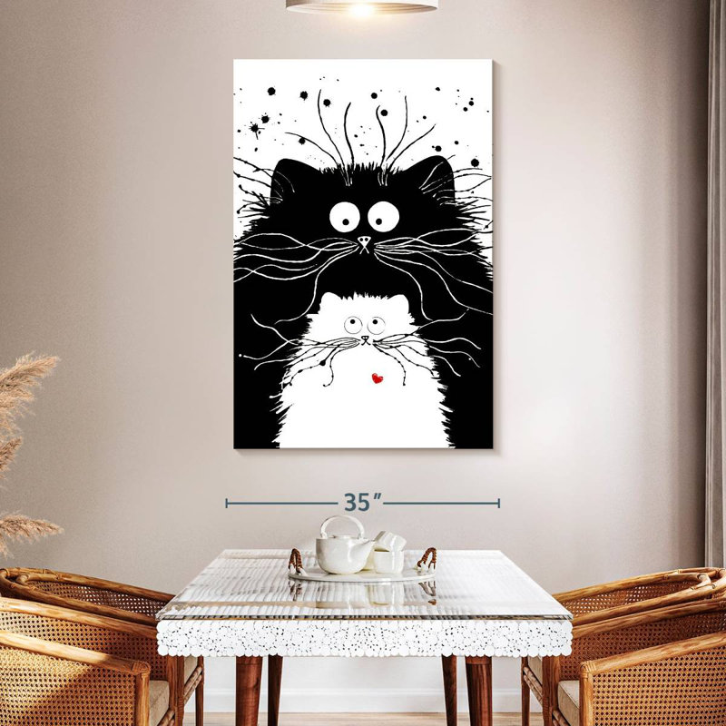 Brampt You're Purrfect, 51" H x 34" W