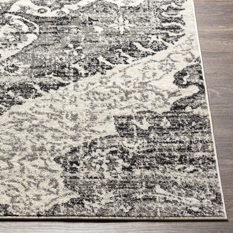 Aldusa Oriental Indoor Rug, Rectangle 5'3" x 7'