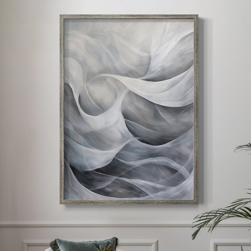 ABSTRACT Series CDLxxIV, reproduction encadrée - bois massif, H 11 po x l 9 po