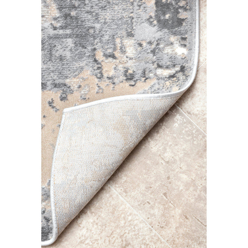Kincannon Abstract Indoor Rug, Rectangle 8' x 10'