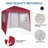 Jarrow Aluminium 2m x 2m Pop-Up Gazebo-327996851