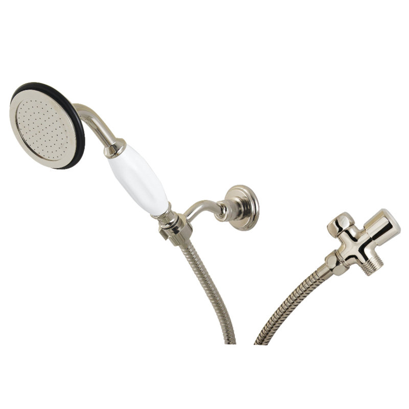 Kingston Brass Vintage Hand Shower Kit, Polished Nickel