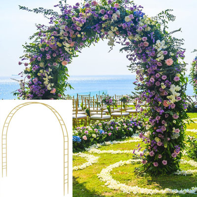 Rustproof Garden Arch Wedding Arch With base