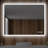 Wall Mounted Bathroom Vanity Mirror with LED Lights, Frameless Modern Bathroom Wall Mirror with Dimmable Lighting and Defogger-1163771449