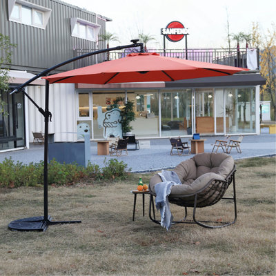 Parasol de marché à DEL 10 pi