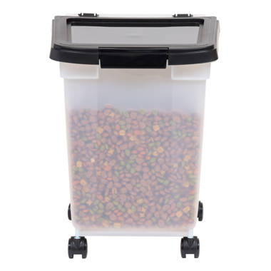 Pounce + Fetch 1.70-L Square Dog & Cat Food Storage Container