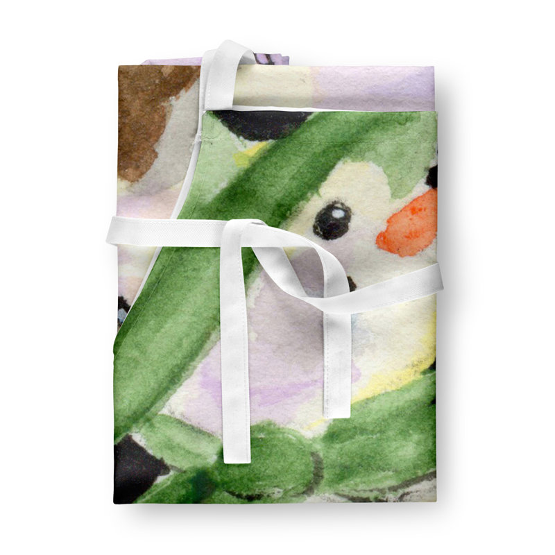 Christmas No Pattern Bib Apron