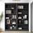 83 In Tall Bookcase With  5-Tier Open Display Storage Organizer With Adjustable Shelves,-103540184