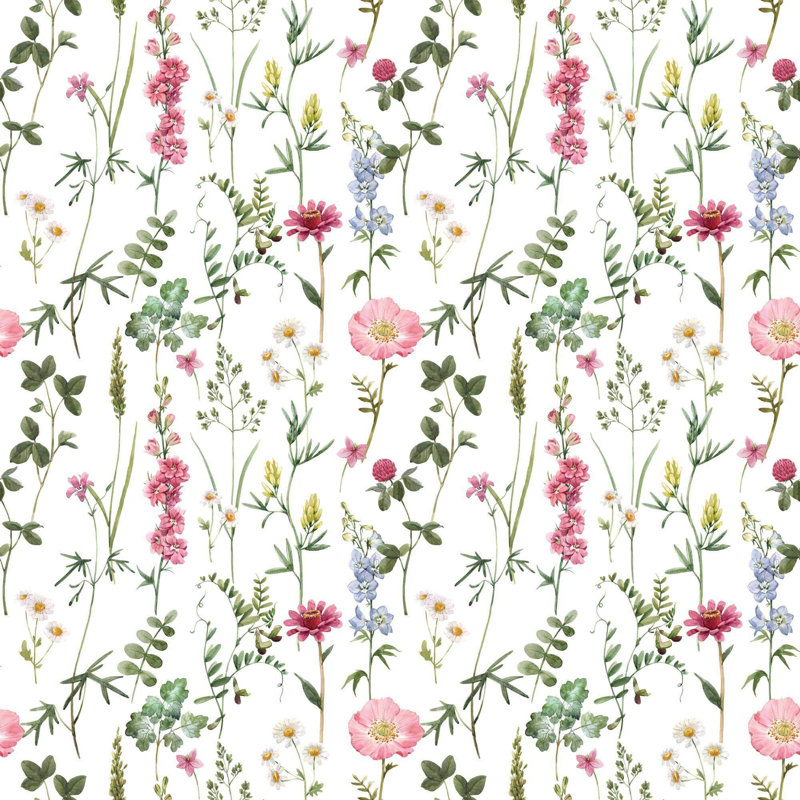 Carreau de papier peint Ille, L 126 po x l 24 po