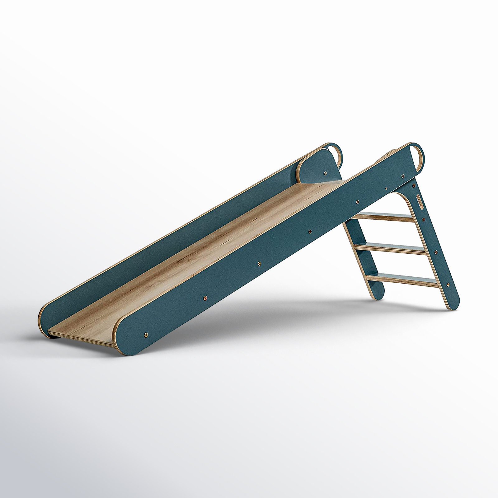 Avenlur 16.3'' W Wood Freestanding Slide