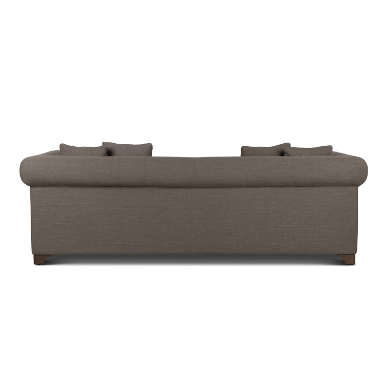 Tuxedo Sofa, Taupe, Brown