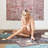 Machine Washable Oriental Area Rug in Rose/Maroon-68183710