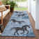 Machine Washable Indoor/Outdoor Cinead ACN1717 Denim Rug