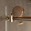 58 - 60 po L 76 po, porte de douche en alcôve coulissante, verre trempé 5/16 po, nickel brossé, couloir sans coupure pour salle de bain Build 58-60, passage 24-26-117060947