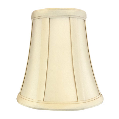 Abat-jour Royal Designs, Inc. BSO-704FC-6BG Basique True Bell avec pince flamme, 8,9 cm x 15,2 cm x 15,9 cm, beige