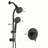 Complete Shower System with Rough in-Valve