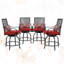 Tabouret de bar avec coussin Royster